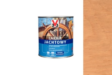 Lakier jachtowy V33 bursztynowy połysk 0,75l