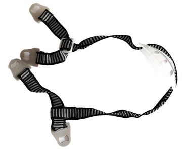 Каска защитная ПП-К 4-точечная с подвеской и ремнем по охране труда и технике безопасности белая