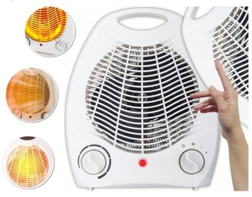 Termowentylator WIATRAK WENTYLATOR Z CIEPŁYM POWIETRZEM FARELKA TERMO *HIT*