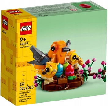 LEGO Ideas 40639 Ptasie Gniazdo Ptak Jajka Pisanki Ozdoba Wielkanoc