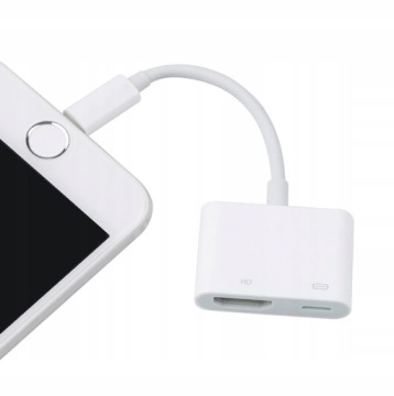 АДАПТЕР LIGHTNING АДАПТЕР HDMI AV iPad iPhone