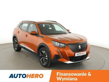 Peugeot 2008 II SUV 1.2 PureTech 130KM 2020 Peugeot 2008 1.2T Benzyna Allure Tempomat, zdjęcie 9