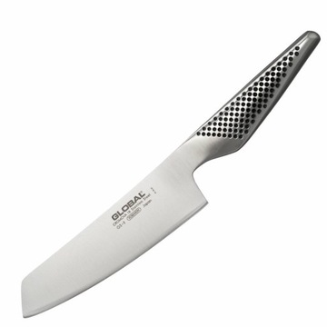 Global Japoński Stalowy Ostry Nóż Kuchenny Do Warzyw 14cm 56-58 HRC GS-5