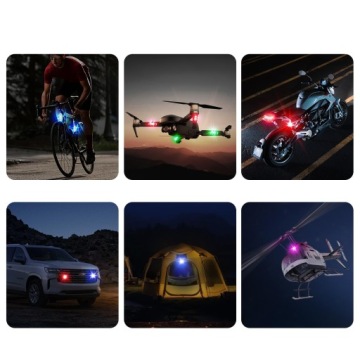 Беспроводные светодиодные стробоскопы Мощные 8 цветов USB 4 шт. с дистанционным управлением