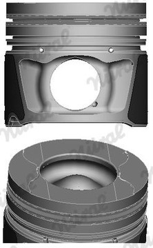 NURAL 87-432407-00 PÍST