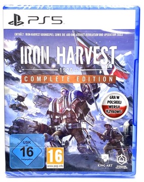 IRON HARVEST PL | PS5 | NOWA | POLSKI DUBBING | STRATEGIA | PLAYSTATION 5