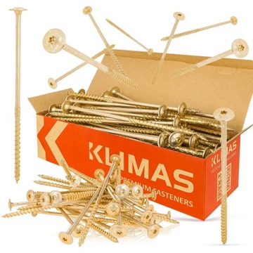 Столярные шурупы по дереву 8x160 Винты для стропил с шайбой Torx