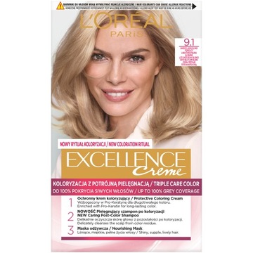 L'Oreal Paris Excellence Creme 9.1 176 ml farba do włosów