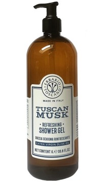 ERBARIO TOSCANO Tuscan Musk żel dla mężczyzn 1000