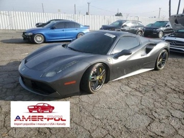 Ferrari 2017 Ferrari 488 2017 r., 3,9 L SPIDER 3.9 Benzyna 660KM