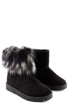 УТЕПЛЕННЫЕ БОТИНКИ С МЕХОМ MUKLUKI зимние сапоги EMU (39)