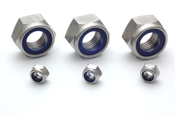 985 INOX M4 NAKRĘTKA NIERDZEWNA SAMOHAMOWNA 10 SZT