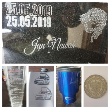 Cięcie grawer laserem - plexi, sklejka, laminat