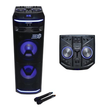 Głośnik z Bluetooth i funkcją karaoke Blaupunkt PS11DB + 2 mikrofony