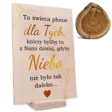 TABLICA INSTAX, ŚWIECA, STÓŁ, KSIĘGA GOŚCI