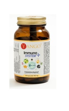 Immuno System+ 90 kaps. Yango M-GARD beta-1,3/1,6-D-glukan Traganek Cynk