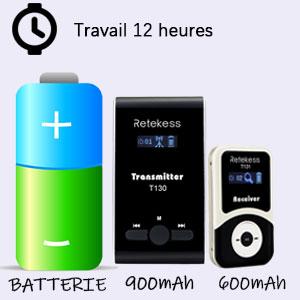 Система туристического гида Retekess T130-T131, туристическая аудиосистема, 60 м