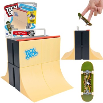 TECH DECK RAMP BIG VERT WALL + СКЕЙБОРД ANTIHERO FINGERBOARD