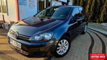 Volkswagen Golf VI Hatchback 5d 2.0 TDI 110KM 2009 Volkswagen Golf Zarejestrowany 2.0 Diesel 110KM