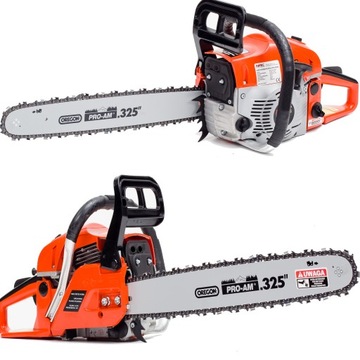 Piła SPALINOWA Łańcuchowa PILARKA NAC 45 cm 49,3 cm3 1,9 kW OREGON Mocna