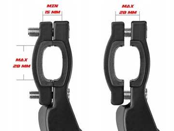 ПОДСТАВКА ДЛЯ ВЕЛОСИПЕДА, ЗАДНЯЯ БОКОВАЯ РЕГУЛИРУЕМАЯ НОГА