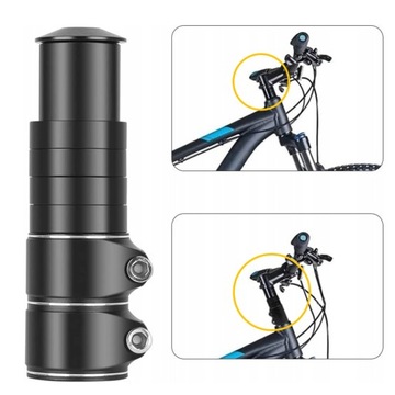 УДЛИНИТЕЛЬ РУЛЯ ВЕЛОСИПЕДА АДАПТЕР УДЛИНИТЕЛЯ ШТАМПА РУЛЯ