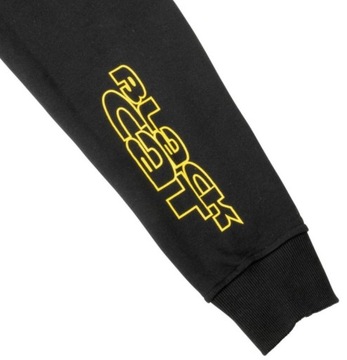 Шотовинка черного кошачьего толстовки. Размер толстова