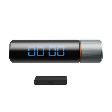 Магнитный цифровой таймер Baseus Heyo Series с функцией секундомера - черный