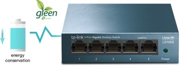 Энергосберегающий коммутатор TP-Link LS105G 5x1Gb