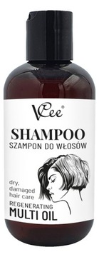 Regenerujący szampon z kompleksem 6 olejków do włosów suchych VCee 200 ml