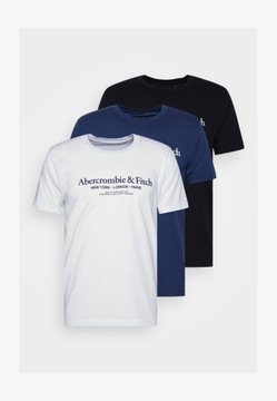 T-shirt logo 3pack Abercrombie & Fitch L