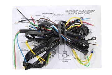INSTALACJA ELEKTRYCZNA SIMSON AWO 425 TOURIST ML