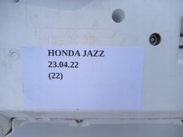 PŘÍSTROJOVÁ DESKA BUDÍKY EVROPA HONDA JAZZ I (II) 2001-2008