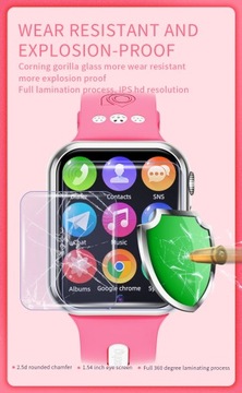 Детские умные часы SmartWatch 1 ГБ 8 ГБ с GPS и 4G для просмотра видеозвонков со студентами Reloj Inteligente