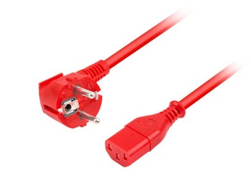 Kabel zasilający 230v PC UPS monitor drukarka VDE