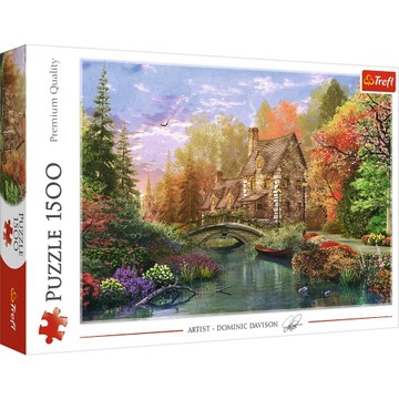 Puzzle 1500 CHATKA NAD JEZIOREM 26136