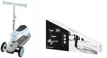 3-В-1 БАЛАНС ТРЕХКОЛЕСНЫЙ САМОКАТ ДЛЯ ДЕТЕЙ + СУМКА