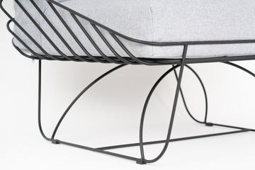 Набор садовой мебели для террасы Фибоначчи серого цвета