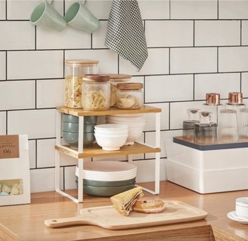 НАБОР ПОЛОК, ПОЛКА НА СТОЛЕШНЕЕ, БАМБУКОВОЕ ОСНОВАНИЕ, КУХОННЫЙ ШКАФ ДЛЯ СПЕЦИЙ!