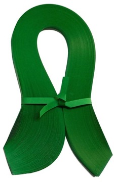 Paski do Quillingu 3 mm 200 szt ZIELONY INTENSYWNY G12