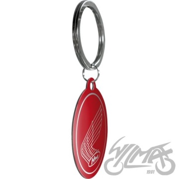 КОЛЬЦО ДЛЯ КЛЮЧЕЙ С ЛОГОТИПОМ HONDA КРАСНОЕ 48044