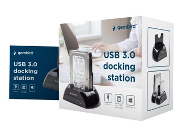 GEMBIRD HD32-U3S-2 Док-станция для жесткого диска Gembird SATA 2,5
