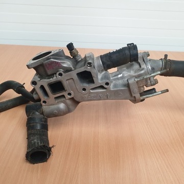 КОРПУС ТЕРМОСТАТА ВОДЯНОЙ ШЛАНГ HYUNDAI IX35 2012 г.