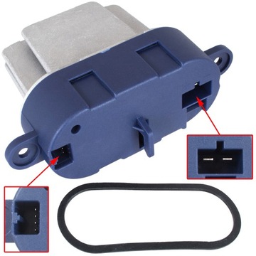 РЕЗИСТОР ВНУТРЕННЕГО ВОЗДУХА RENAULT ESPACE IV 4 02-