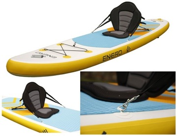 SUP BOARD Paddle KAYAK Кабельные насосы с веслом и сиденьем