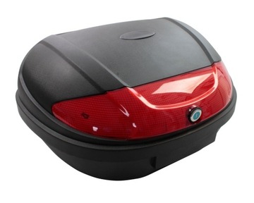 БАГАЖНИК 48L ШЛЕМ СКУТЕР МОТОЦИКЛ + Моноблок Мотор ПЛАСТИНА ДЛЯ 2 ШЛЕМОВ