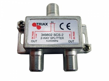 Rozgałęźnik SAT, 1x2 Triax SCS-2