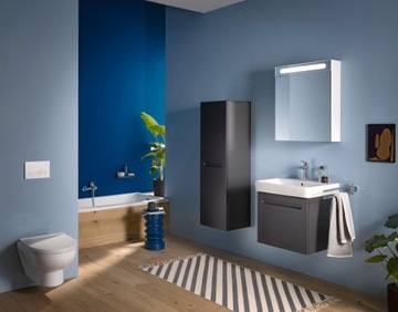 БЕЛЫЙ ПОДВЕСНОЙ УНИТАЗ БЕЗОБОДКИ DURAVIT NO.1 COMPACT