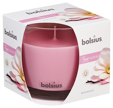 BOLSIUS świeca zapachowa w szkle 95/95 TS MAGNOLIA