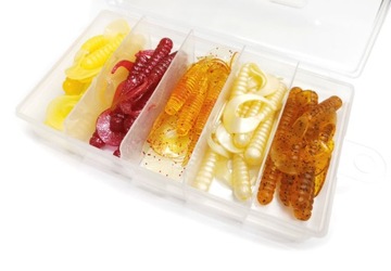 DELALANDE KING/MIKADO TWISTERS 50 шт + БЕСПЛАТНО 7121